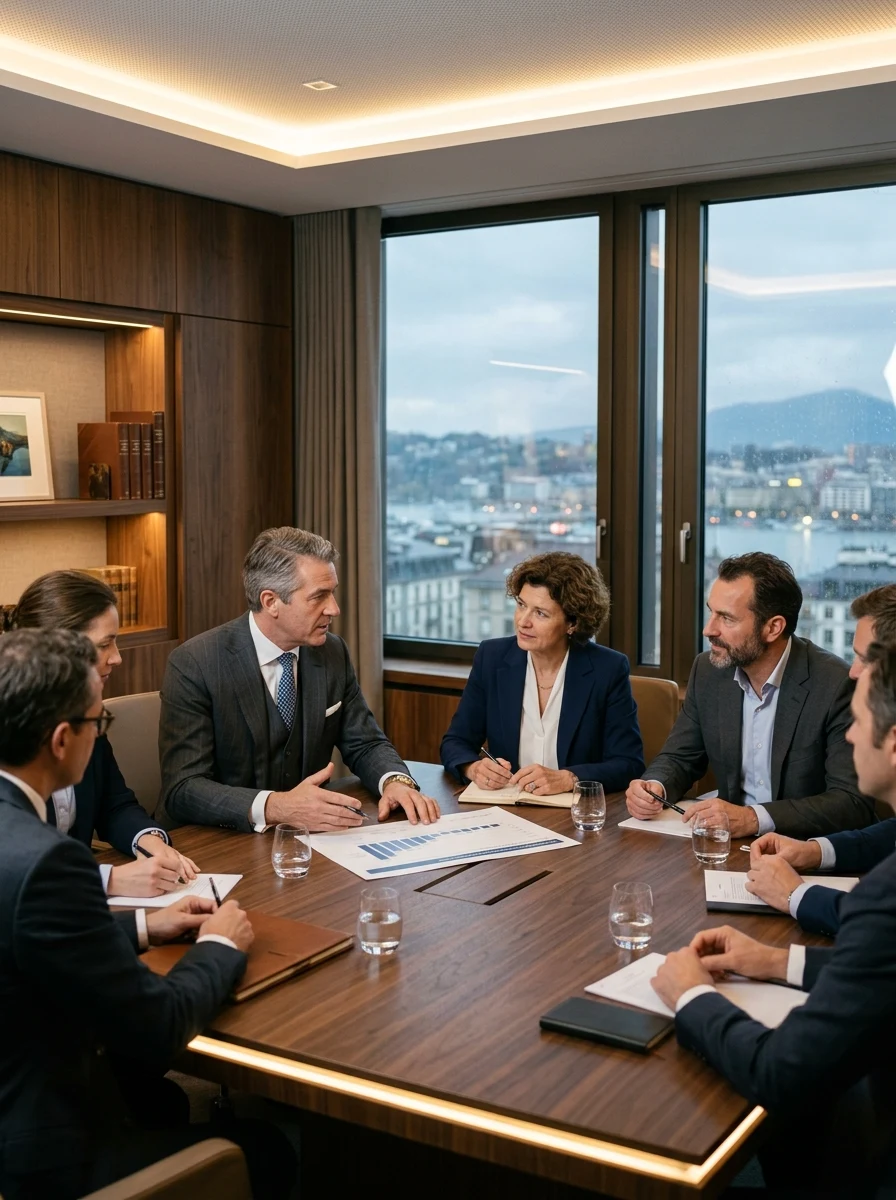 Finanzplatz Genève Gebäude